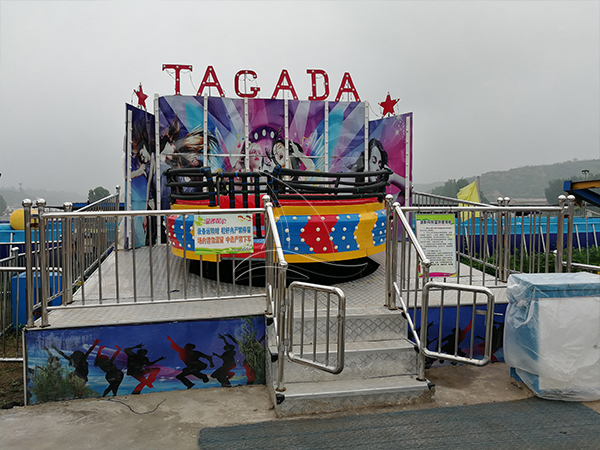 Juego atraccion de disco tagada