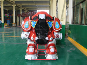 Juego atraccion Paseos a pie de Robot